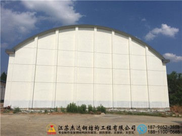 江西萍鄉糧食儲備庫拱形屋頂工程